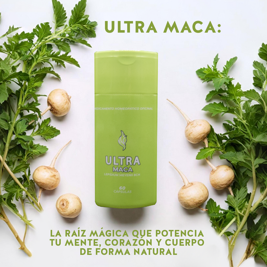 Ultra Maca: La raíz mágica que potencia tu mente, corazón y cuerpo de forma natural