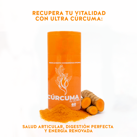 Recupera tu vitalidad con Ultra Cúrcuma: Salud articular, digestión perfecta y energía renovada